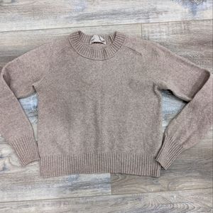 Everlane The ReCashmere Vintage Crew Crop Sweater